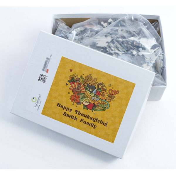 Happy Thanksgiving Jigsaw Puzzle 500 Piece - Box