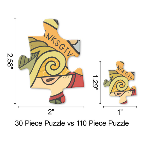Happy Thanksgiving Jigsaw Puzzle - Piece Comparison