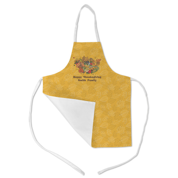 Happy Thanksgiving Kid's Aprons - Medium - Main (med/lrg)