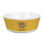 Happy Thanksgiving Kid's Bowl (Personalized)