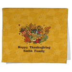 Happy Thanksgiving Kitchen Towel - Poly Cotton w/ Name or Text