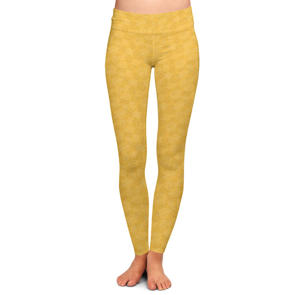 Custom Happy Thanksgiving Ladies Leggings - Extra Large