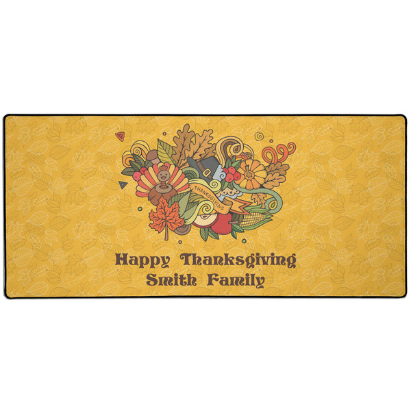 Custom Happy Thanksgiving Gaming Mouse Pad (Personalized)