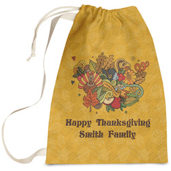 Happy Thanksgiving Laundry Bag (Personalized)