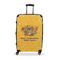 Happy Thanksgiving Suitcase - 28" Large - Checked w/ Name or Text