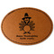 Happy Thanksgiving Leatherette Patches - Oval