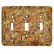 Happy Thanksgiving Light Switch Covers (3 Toggle Plate)