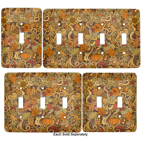 Happy Thanksgiving Light Switch Covers all sizes