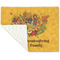 Happy Thanksgiving Linen Placemat - Folded Corner (single side)
