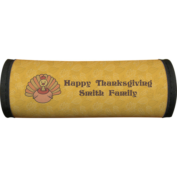 Happy Thanksgiving Luggage Handle Wrap