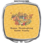 Happy Thanksgiving Compact Makeup Mirror (Personalized)