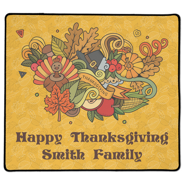 Custom Happy Thanksgiving XL Gaming Mouse Pad - 18" x 16" (Personalized)