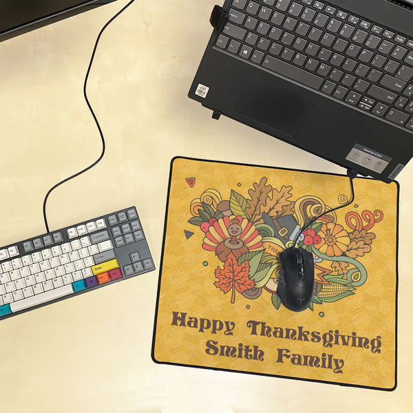 Happy Thanksgiving Medium Gaming Mats - LIFESTYLE