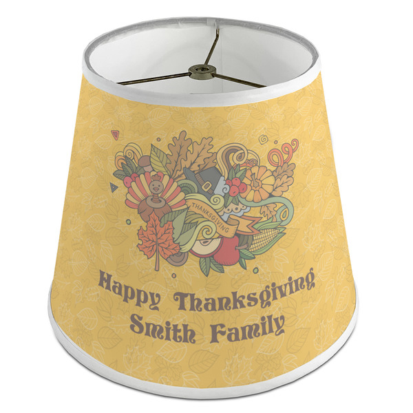 Custom Happy Thanksgiving Empire Lamp Shade (Personalized)