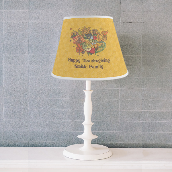 Happy Thanksgiving Poly Film Empire Lampshade - Lifestyle