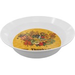 Happy Thanksgiving Melamine Bowl (Personalized)