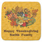 Happy Thanksgiving Memory Foam Bath Mat - 48"x48" (Personalized)