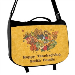 Happy Thanksgiving Messenger Bag (Personalized)