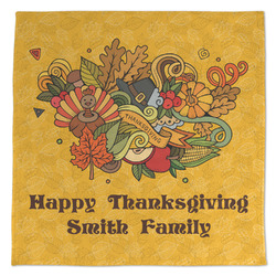 Happy Thanksgiving Microfiber Dish Towel (Personalized)