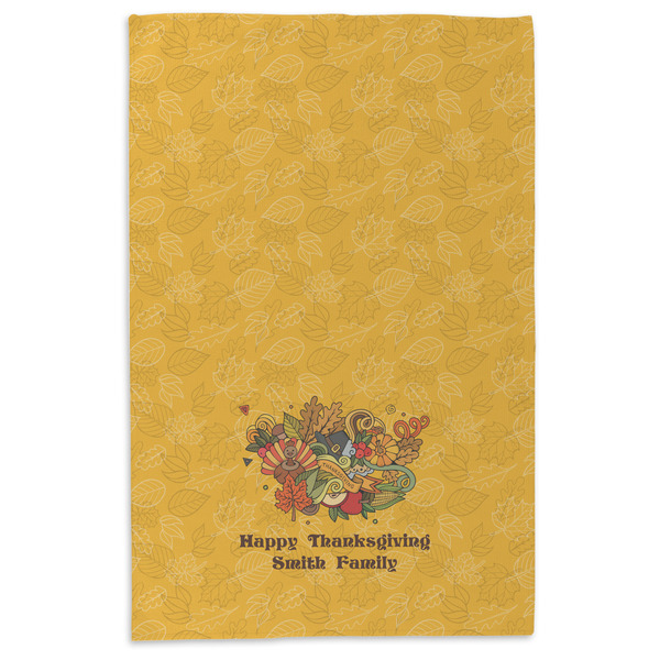 Happy Thanksgiving Microfiber Dish Towel - APPROVAL