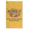 Happy Thanksgiving Microfiber Golf Towel - Large (Personalized)