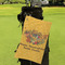Happy Thanksgiving Microfiber Golf Towels - Small - LIFESTYLE