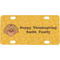 Happy Thanksgiving Mini/Bicycle License Plate (Personalized)