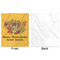 Happy Thanksgiving Minky Blanket - 50"x60" - Single Sided - Front & Back