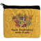 Happy Thanksgiving Neoprene Coin Purse - Front