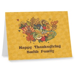 Happy Thanksgiving Note cards (Personalized)