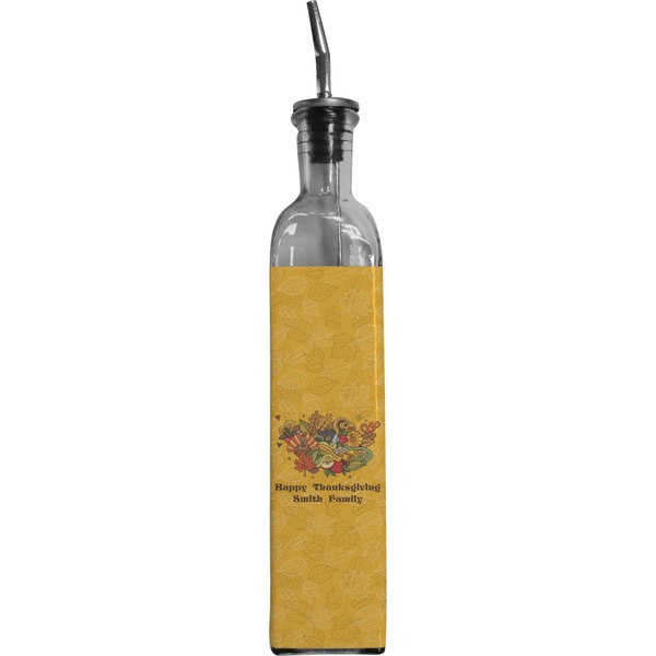 Custom Happy Thanksgiving Oil Dispenser Bottle (Personalized)