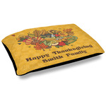 Happy Thanksgiving Dog Bed w/ Name or Text