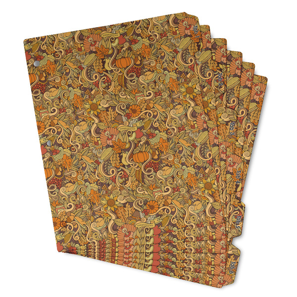 Happy Thanksgiving Page Dividers - Set of 6 - Main/Front