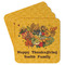 Happy Thanksgiving Paper Coasters - Front/Main