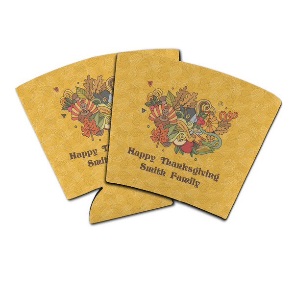 Custom Happy Thanksgiving Party Cup Sleeve (Personalized)