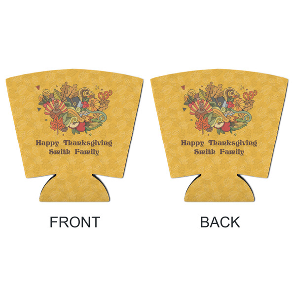 Happy Thanksgiving Party Cup Sleeves - with bottom - APPROVAL