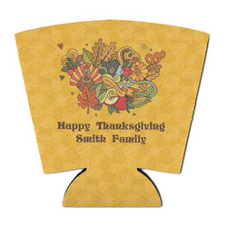 Happy Thanksgiving Party Cup Sleeve - with Bottom (Personalized)