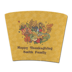 Happy Thanksgiving Party Cup Sleeve - without bottom (Personalized)