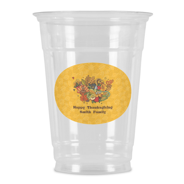 Custom Happy Thanksgiving Party Cups - 16oz (Personalized)