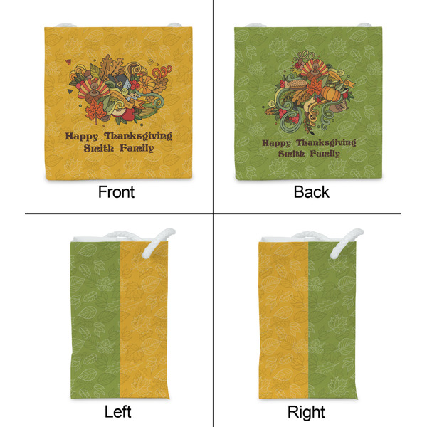 Happy Thanksgiving Party Favor Gift Bag - Gloss - Approval