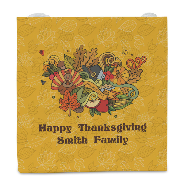 Happy Thanksgiving Party Favor Gift Bag - Gloss - Front