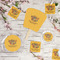 Happy Thanksgiving Party Supplies Combination Image - All items - Plates, Coasters, Fans