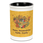 Happy Thanksgiving Ceramic Pencil Holders - Black