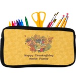 Happy Thanksgiving Neoprene Pencil Case (Personalized)