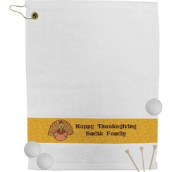 Happy Thanksgiving Golf Bag Towel (Personalized)