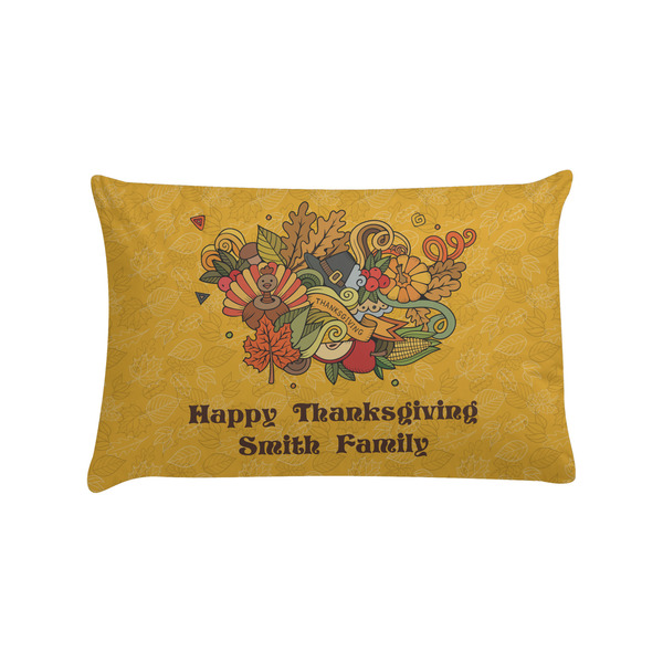 Custom Happy Thanksgiving Pillow Case - Standard (Personalized)