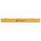 Happy Thanksgiving Plastic Ruler - 12" - FRONT
