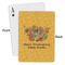 Happy Thanksgiving Playing Cards - Approval