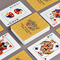 Happy Thanksgiving Playing Cards - Front & Back View