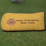 Happy Thanksgiving Blade Putter Cover (Personalized)